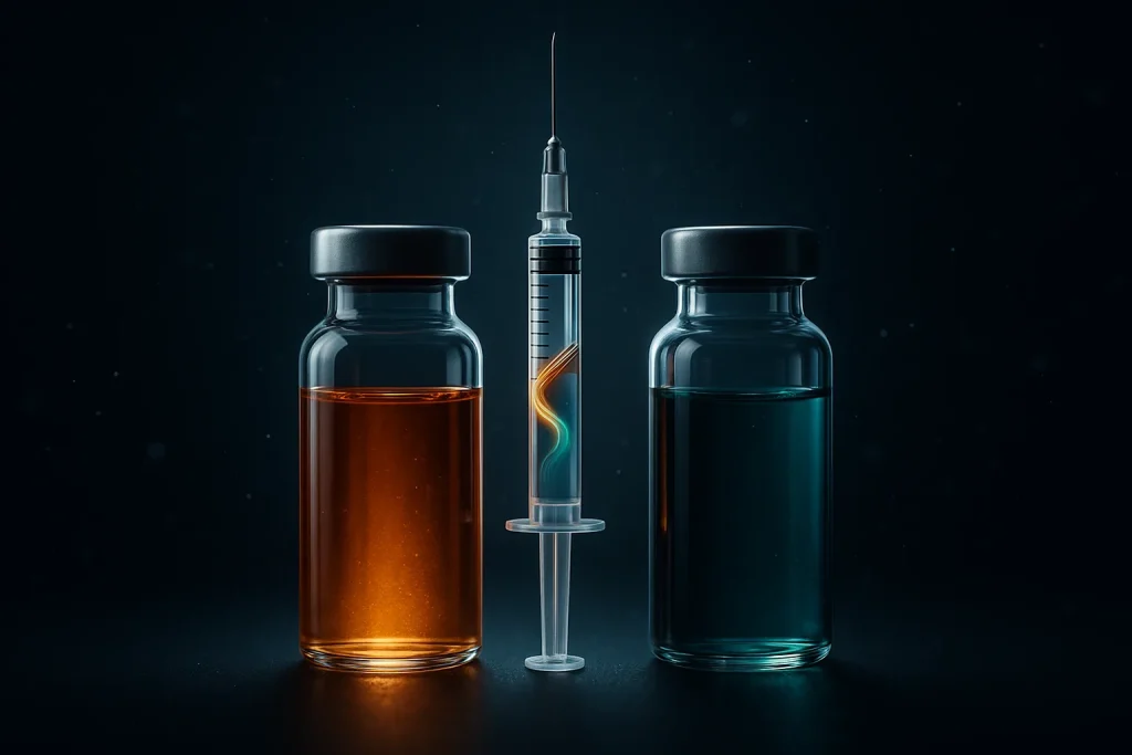 Combined Peptide Formulations Simplifying Preparation Through Fixed Composition Ratios